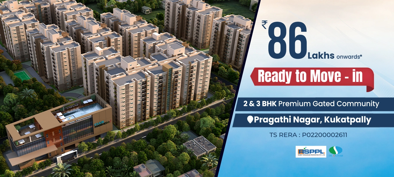 3bhk Flats Gated Community Apartments In Kukatpally BHK 1700 Sqft